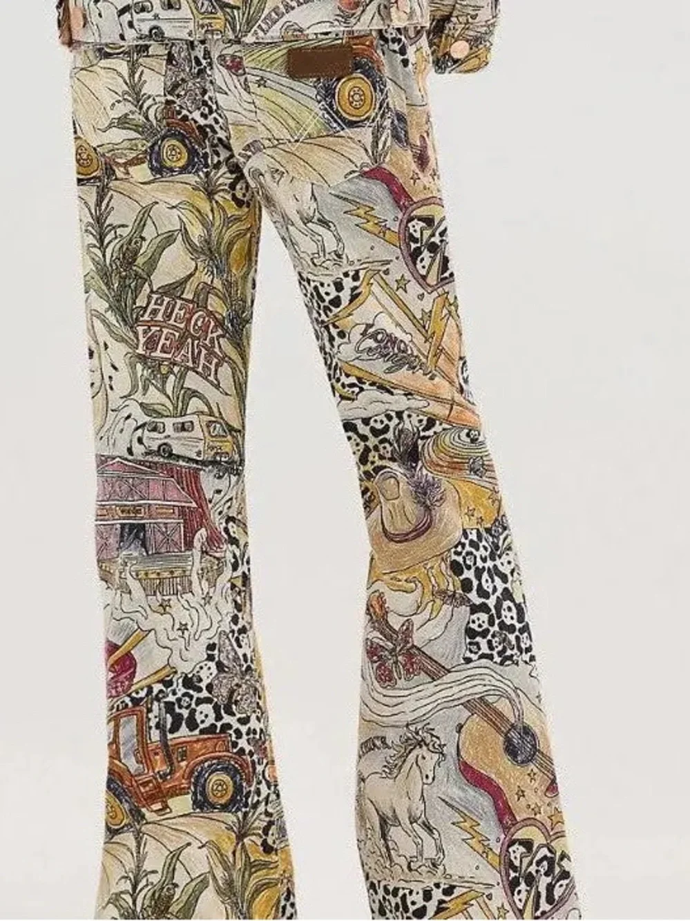 Wrangler x Lainey Wilson Girls Life of Lainey Storyteller Bell Bottom Jeans 14R